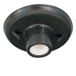 Luminária Plafon Preto Ilux Villaplast