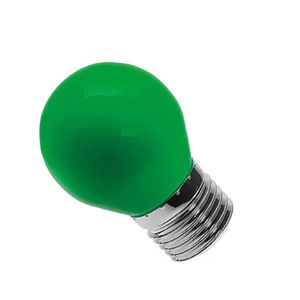 Lâmpada Led Bolinha Verde E27 6W Bivolt Luminatti
