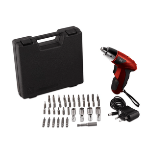 Parafusadeira Elétrica 4,8V com Maleta + 44 Acessórios Multilaser