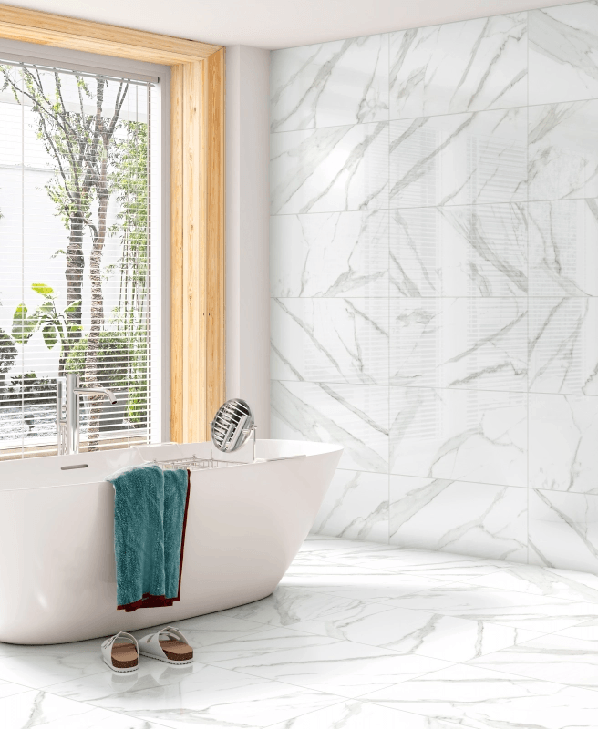 Cerâmica Camerotta White HD 38x75 Cm 2,00 M² Idealle - Jurunense
