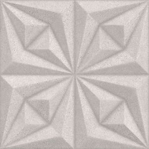 Revestimento Drapeado Beton Matte Acetinado 60x60 Cm 0,67 M² Caixa Ceusa