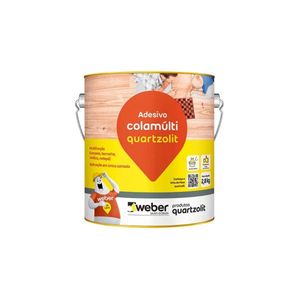 Cola Multiuso Branca Galão 2,8kg Quartzolit