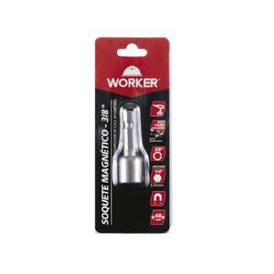Soquete Magnético 1/4"x3/8" Worker