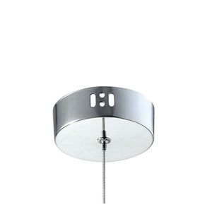 Pendente Metal/Cristal 1XG9 40W Quality Iluminação