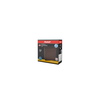 Arandela Led Elegance Café 3W 3000K IP65 Avant