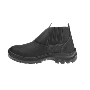 Bota Couro com Biqueira Vulcaflex Preto Nº 41 Marluvas