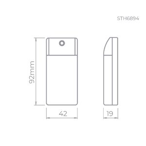Fonte Para Fita Led 15 W STH6894 Stella