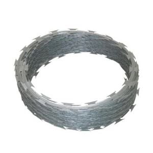 Arame Cerca Concertina Galvanizada 45 cm x 10 m - Tambasa