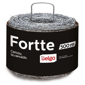 Arame Farpado Galvanizado 500 Metros 1,60 Mm Belgo