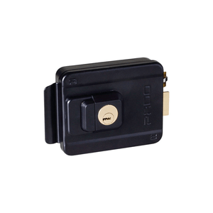 Fechadura de Sobrepor Elétrica MP590 Preto Pado