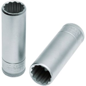 Soquete Estriado Longo Com Encaixe de 1/2" 19L-27" Gedore