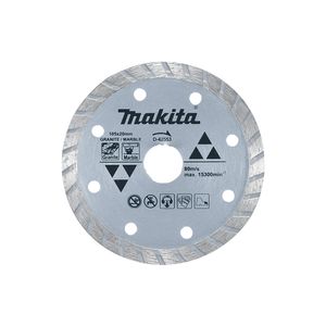 Disco de Corte Diamantado Turbo 105x20 Mm D-42553 Makita