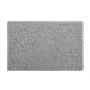 Tapete Vinil 60X40 Cinza 10Mm Kapazi