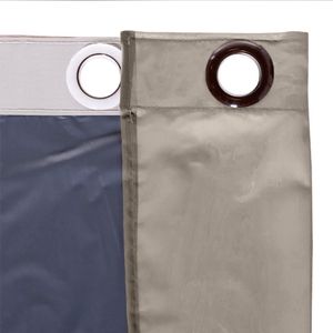 Cortina Blackout Pratika Lisa Slim Taupe 2,00x1,60 M Bella Janela