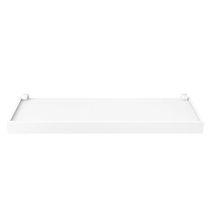 Prateleira Duetto Moldura Branco 4x20x60 Cm Pratk