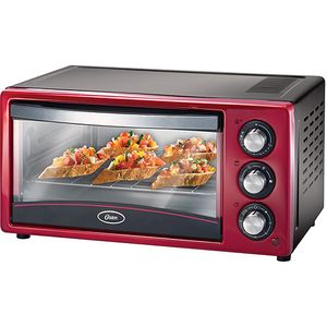 Forno Elétrico Oster Gran Taste 15Lt 127V 1300W Vermelho Oster