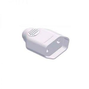 Plugue de Tomada Femêa 2P+T 10A Branco One