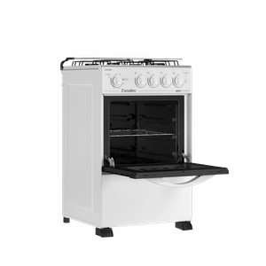 Fogão Caribe Branco Acendimento Automático 4 Bocas 4081 Esmaltec