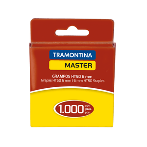 Grampo T/50 6Mm 1000Un 43500/506