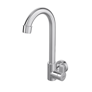 Torneira De Cozinha Para Parede 1168.METHPL Hydraplus Cromada Hydra