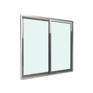 Janela de Alumínio 2 Folhas 80x80 Cm (AXL) Com Vidro Liso Home Verde Quality/Prime