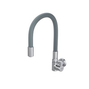 Torneira HydraMotion Flexível de Parede Cinza Hydra