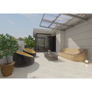 Porcelanato Bio Pietra Granilhado PTG-58250R 58x58 Cm 2,03 M² Tecnogres