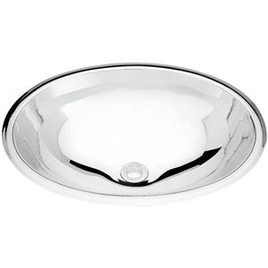 Cuba Inox Alto Brilho Oval Lavabo 40x27,5 cm 94115/207 Tramontina