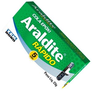 Cola Epóxi Rápido 23 Gramas Araldite