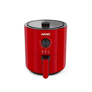 Air Fryer Fritadeira Elétrica Redonda Ultra 127V 4,2 Litros Vermelha Arno