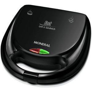 Sanduicheira Elétrica Fast Grill S12 127V Mondial