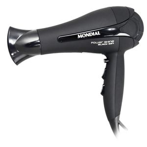 Secador Power Shine Black Mondial