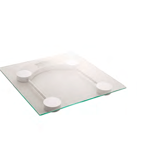 Balança Digital de Vidro Quadrada 180 Kg Lyor