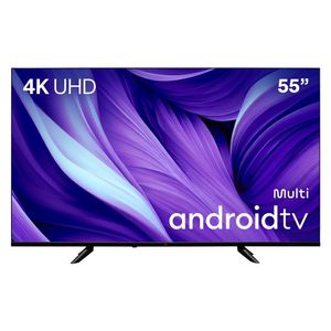 TV Smart Android 55" 4K Wifi TL057M Multilaser