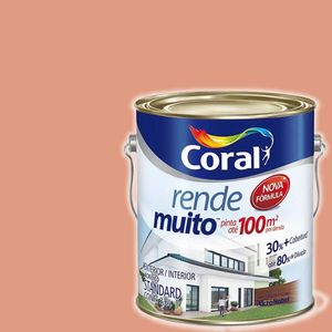 Tinta Fosca Rende Muito Flamingo 3,6 Litros Coral