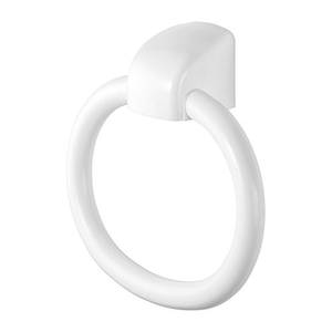 Porta Toalha de Argola Branco 1007-2 Primafer