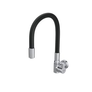 Torneira HydraMotion Flexível de Parede Preto Hydra