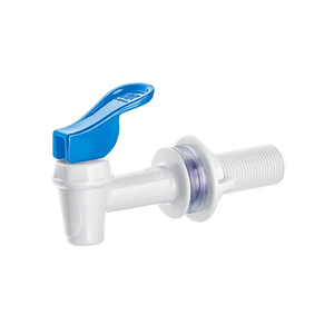 Torneira Para Filtro Plástico Branca e Azul 3/8 Herc