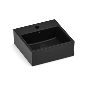 Cuba de Apoio Optica PQ35 Black Matte 35x35 Cm Roca