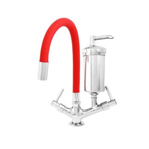 Torneira de Cozinha Parede Com Filtro Flexcolor Vermelho 2174  C55 Imperatriz