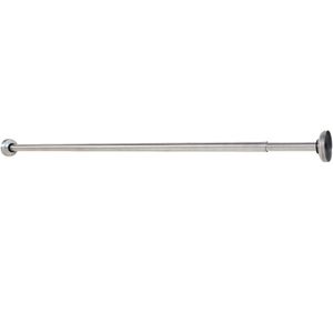 Suporte Para Cortina De  Box De Banheiro Reto 85 Cm A 135 Cm Em Alumínio Jackwal