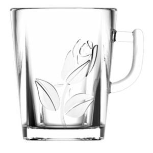 Caneca Com Textura de Borboleta 250 Ml Plasvale