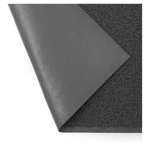 Tapete Capacho Vinil Light Cinza 60x40 Cm Kapazi