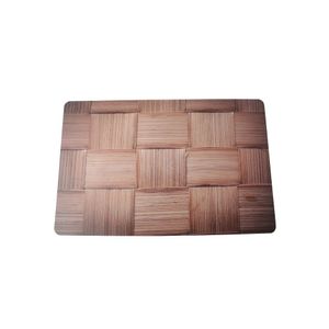 Lugar Americano Plastico Bambu Square 43,5x28,5 Cm Lyor