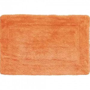 Tapete Confort Laranja Retangular 45x70 Cm Kapazi