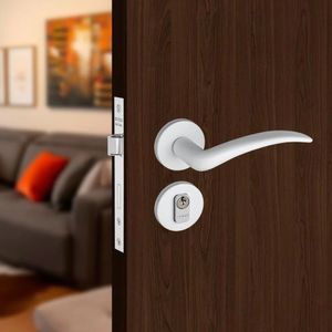 Fechadura Externa Classic Branco 691-80E 40 Mm Pado