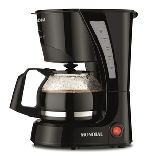 Cafeteira Pratic 17 Xícaras 600W 127 V Preta Mondial