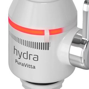 Torneira Elétrica Bancada Puravitta Com Filtro Branco 220V 5500W - Hydra