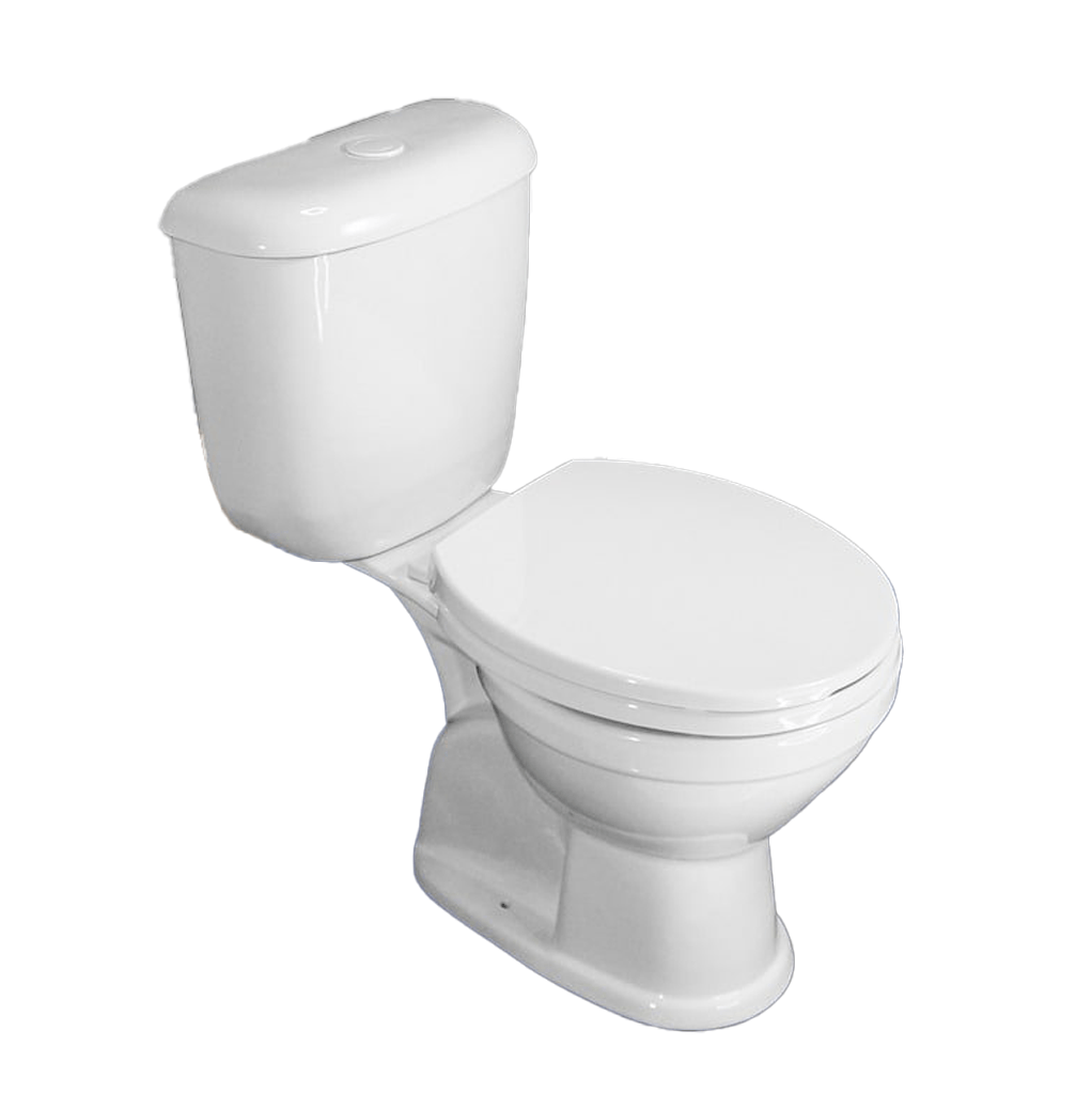 Kit Vaso Sanitária com Caixa Acoplada Luzarte Vila Real Branco