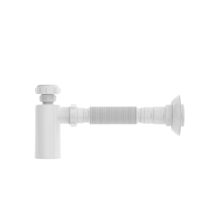 Sifão Tubo Extensivo Universal Branco Com Copo Blukit